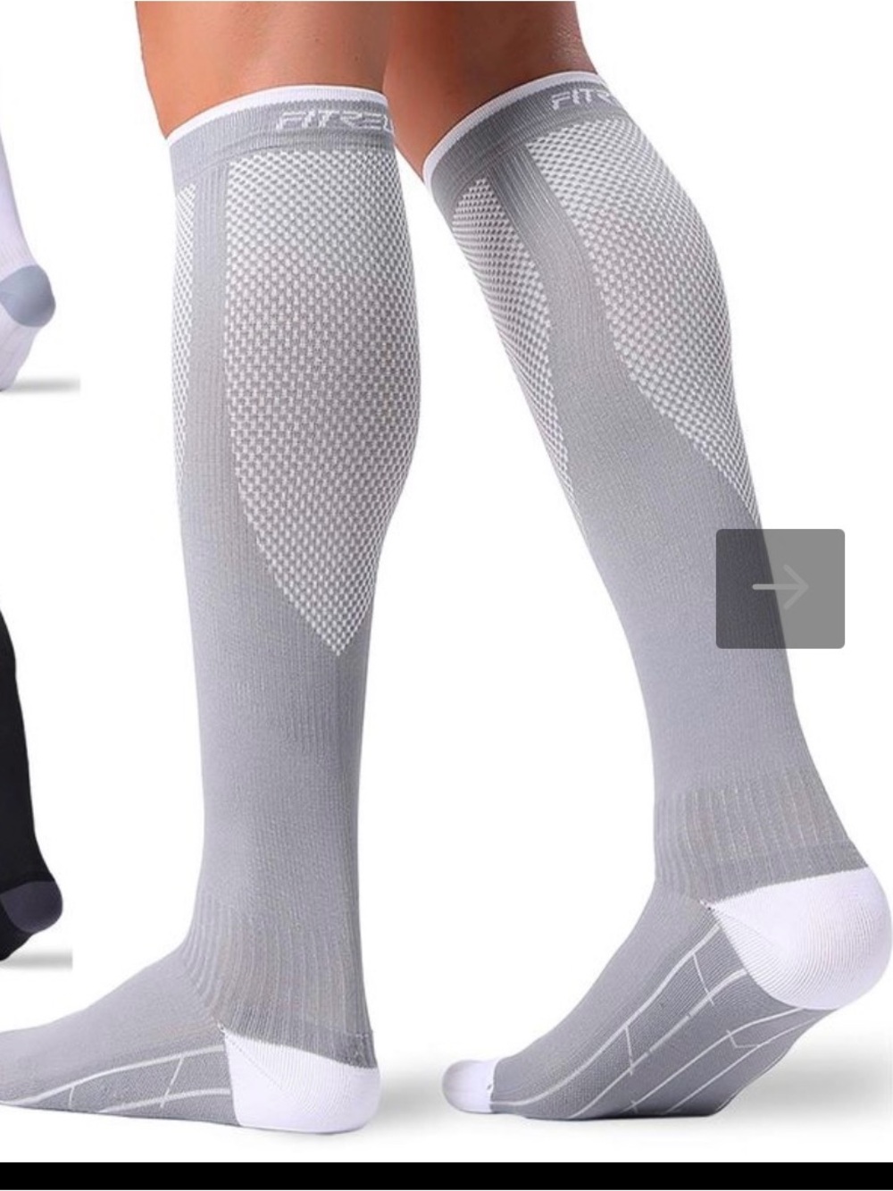 Fitrell Gray Women’s Compression Socks